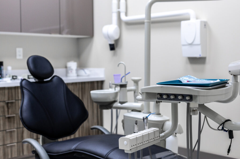 A photo of one of our dentists chairs. Learn more about our dentists and our office.